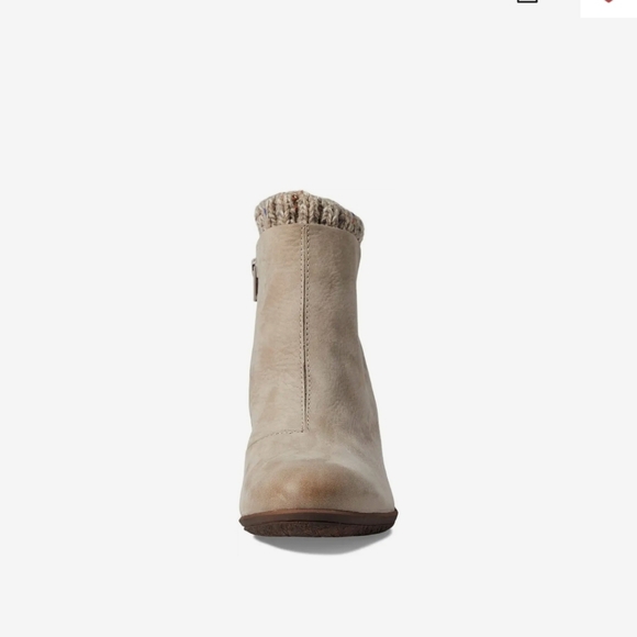 Comfortiva Leather Brianne Pietra Grey 9W Boots - Picture 15 of 16